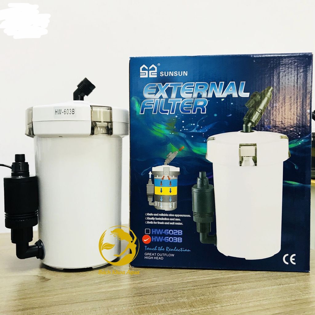 Lọc phụ có bơm HW-603B / HW-604B